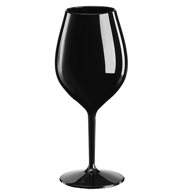 Sektflöte für Wein Tritan Wiederverwendbar Schwarz 510ml (6 Stück)