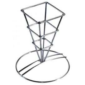 Pommestütenhalter aus Stahl 64x122mm (12 Stück)