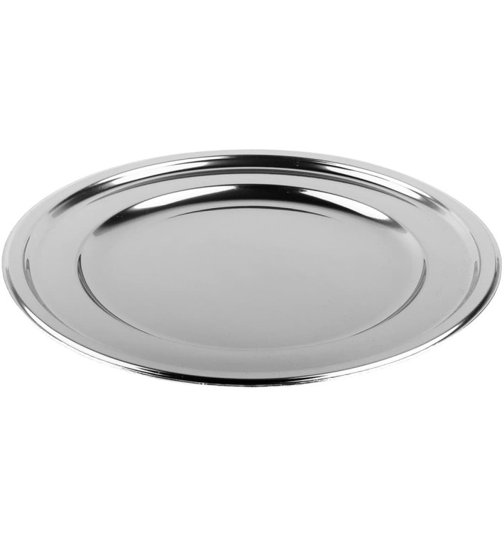 Platzteller rund Silber 30cm (5 Stück) Platzteller rund Silber 30cm (5 Stück)