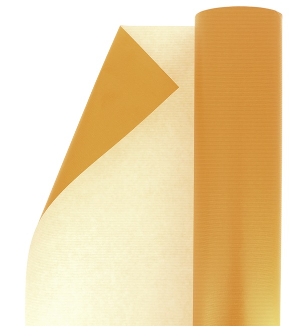 Geschenkpapier Orange (1 Stück)