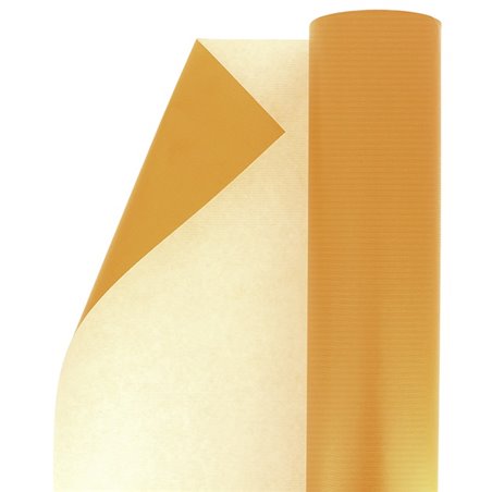 Geschenkpapier Orange (1 Stück)