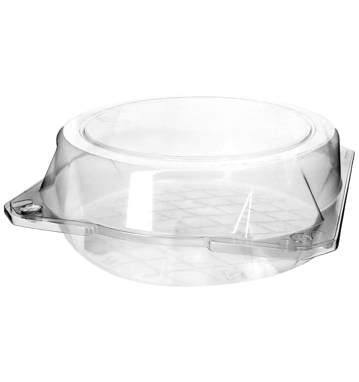 Klappbox Scharnier PET für Gebäck Ø20x8cm (115 Stück) Klappbox Scharnier PET für Gebäck Ø20x8cm (115 Stück)