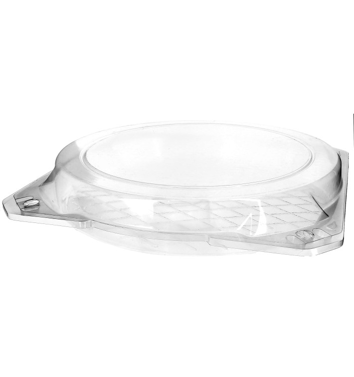Klappbox Scharnier PET für Gebäck Ø27x5cm (100 Stück) Klappbox Scharnier PET für Gebäck Ø27x5cm (100 Stück)