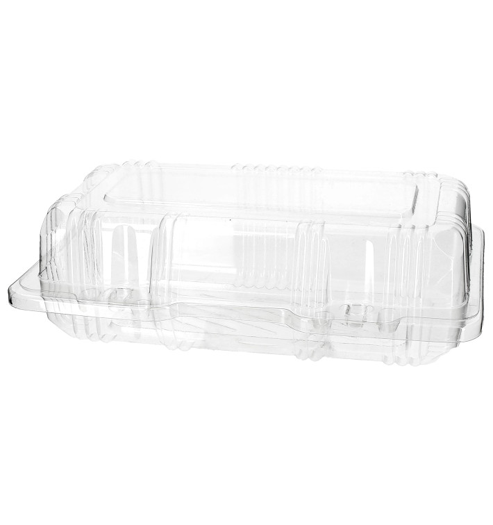 Klappbox Scharnier PET für Gebäck 18x9,5x6cm (220 Stück) Klappbox Scharnier PET für Gebäck 18x9,5x6cm (220 Stück)
