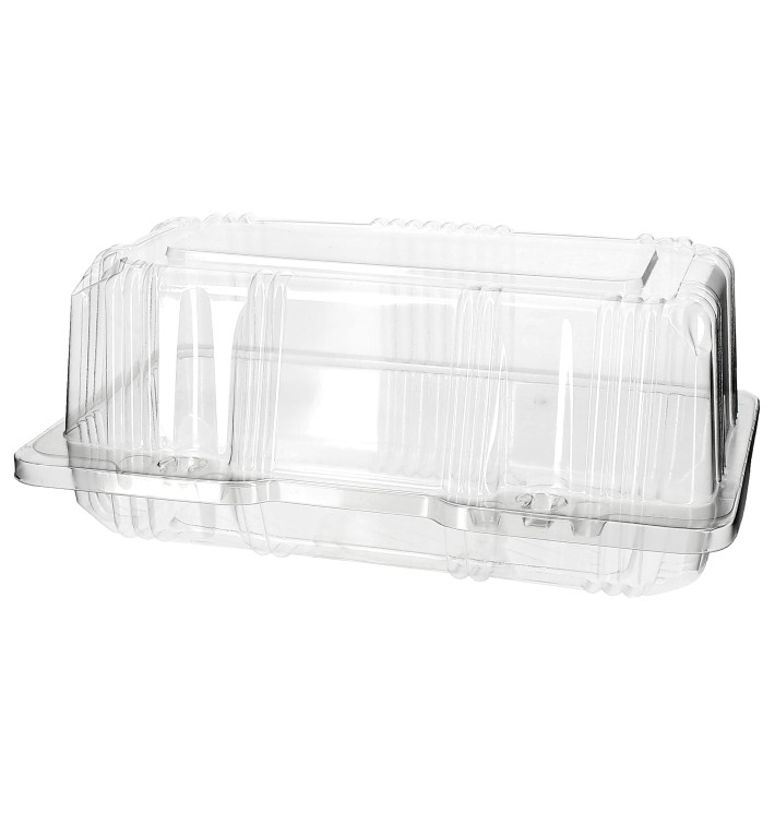 Klappbox PET für Gebäck 18x9,5x8cm (20 Stück) Klappbox PET für Gebäck 18x9,5x8cm (20 Stück)