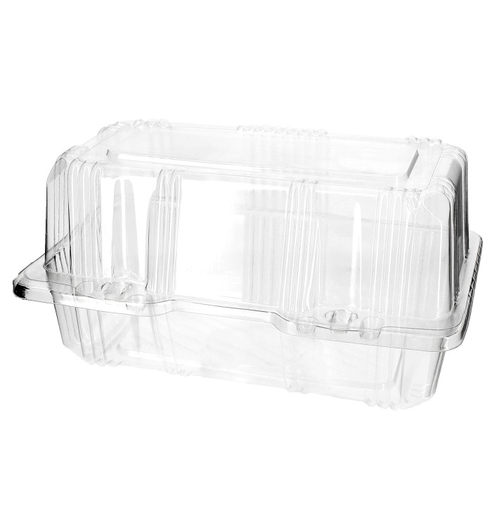 Klappbox PET für Gebäck 18x9,5x10cm (20 Stück) Klappbox PET für Gebäck 18x9,5x10cm (20 Stück)