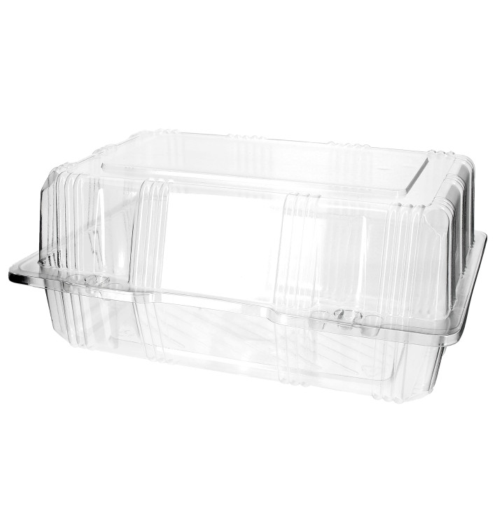 Klappbox Scharnier PET für Gebäck 22x14,5x10cm (220 Stück) Klappbox Scharnier PET für Gebäck 22x14,5x10cm (220 Stück)