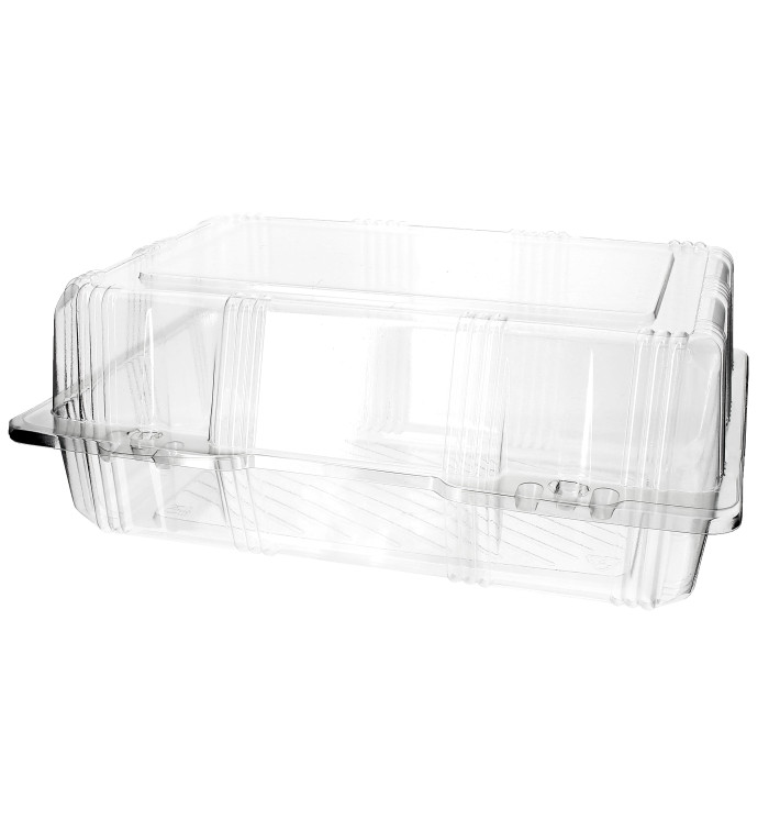 Klappbox Scharnier PET für Gebäck 25x17x10cm (220 Stück) Klappbox Scharnier PET für Gebäck 25x17x10cm (220 Stück)