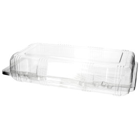 Klappbox PET für Gebäck 26x13x6cm (20 Stück)