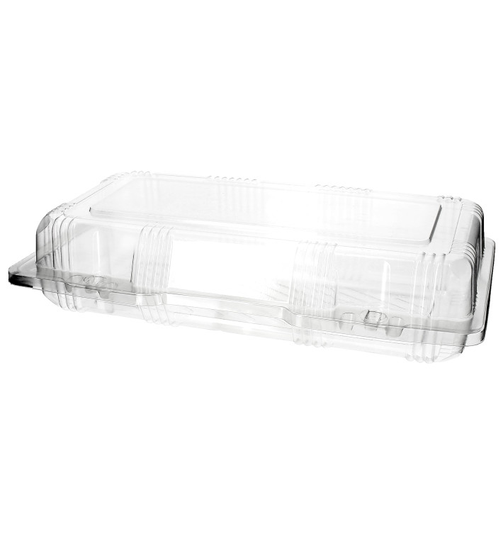 Klappbox PET für Gebäck 26x13x6cm (20 Stück) Klappbox PET für Gebäck 26x13x6cm (20 Stück)