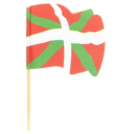 Holzspieße Flagge "Euskadi" 65mm (14.400 Einh.)