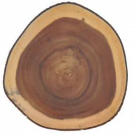 Holztablett Präsentation Ø230x35mm (1 Stück)