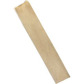 Papiertüten Kraft 9+5x24cm (1.000 Stück)