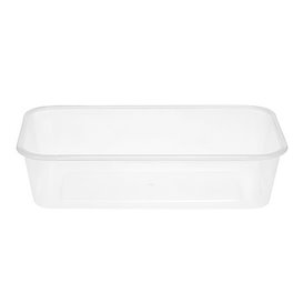 Plastikdose rechteckig PP 500ml (500 Stück)