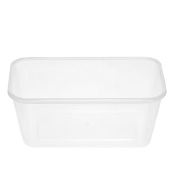 Plastikdose transparent 750ml (500 Stück) Plastikdose transparent 750ml (500 Stück)