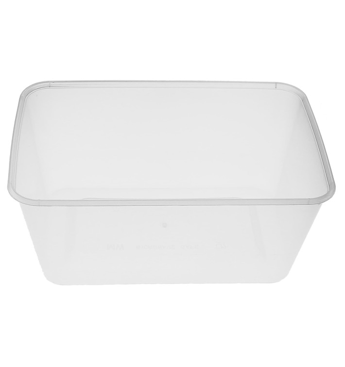 Plastikdose rechteckig PP 1.000ml (50 Stück) Plastikdose rechteckig PP 1.000ml (50 Stück)