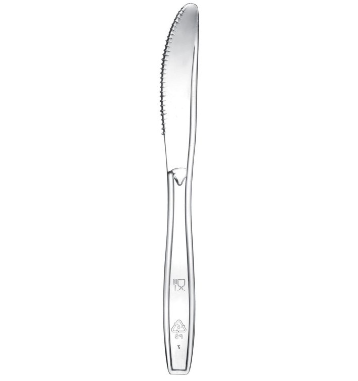 Plastikmesser Premium PS Transparent 190mm (1000 Stück) Plastikmesser Premium PS Transparent 190mm (1000 Stück)