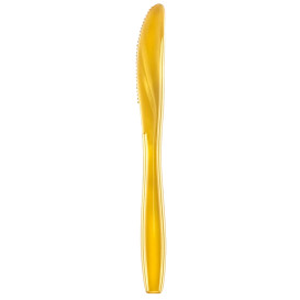 Plastikgabel PS Premium Gold 190mm (50 Stück)