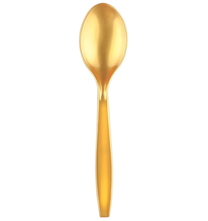 Plastiklöffel PS Premium Gold 190mm (50 Stück) Plastiklöffel PS Premium Gold 190mm (50 Stück)