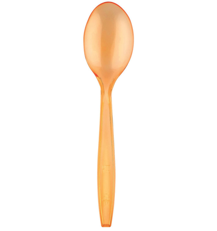 Plastiklöffel PS Premium Orange 190mm (50 Stück) Plastiklöffel PS Premium Orange 190mm (50 Stück)