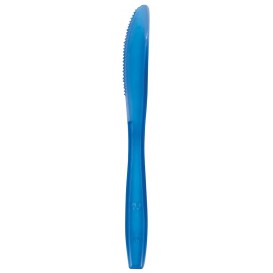 Plastikmesser PS Premium Blau 190mm (50 Stück)