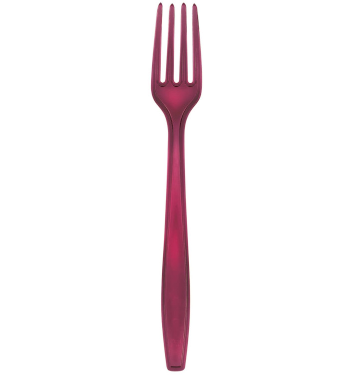 Plastikgabel PS Premium Bordeaux 190mm (1000 Stück) Plastikgabel PS Premium Bordeaux 190mm (1000 Stück)