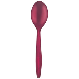 Plastiklöffel PS Premium Bordeaux 190mm (50 Stück)