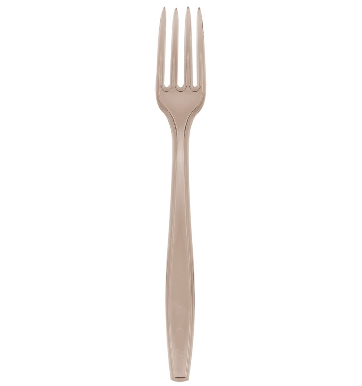 Plastikgabel PS Premium Beige 190mm (50 Stück) Plastikgabel PS Premium Beige 190mm (50 Stück)