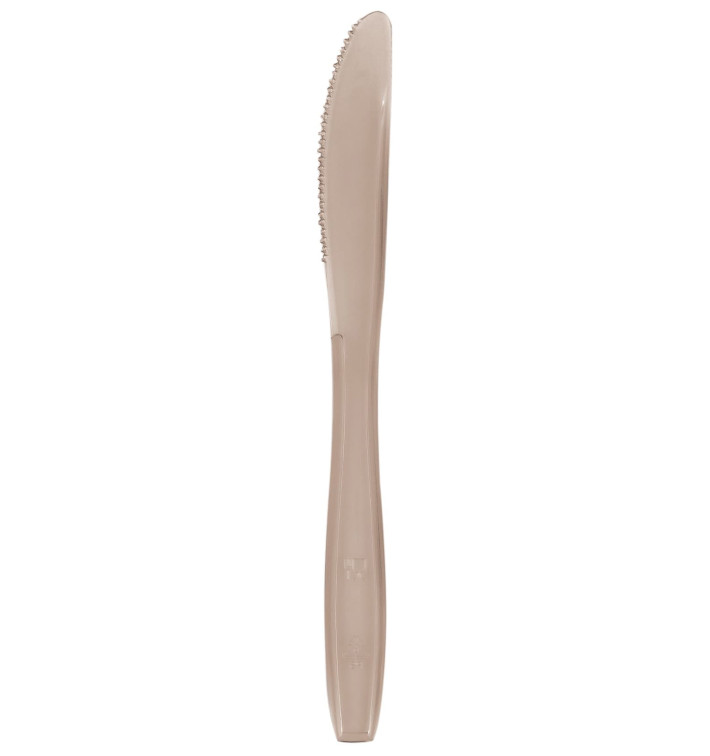 Plastikmesser PS Premium Beige 190mm (50 Stück) Plastikmesser PS Premium Beige 190mm (50 Stück)