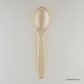 Plastiklöffel PS Premium Beige 190mm (50 Stück)