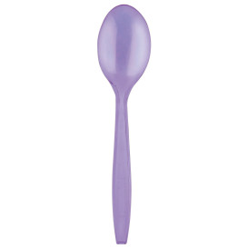 Plastiklöffel PS Premium Flieder 190mm (50 Stück)
