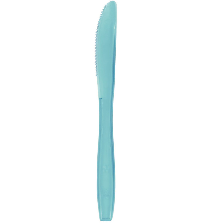 Plastikmesser PS Premium Turkis 190mm (1000 Stück) Plastikmesser PS Premium Turkis 190mm (1000 Stück)