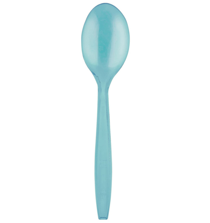Plastiklöffel PS Premium Turkis 190mm (50 Stück) Plastiklöffel PS Premium Turkis 190mm (50 Stück)