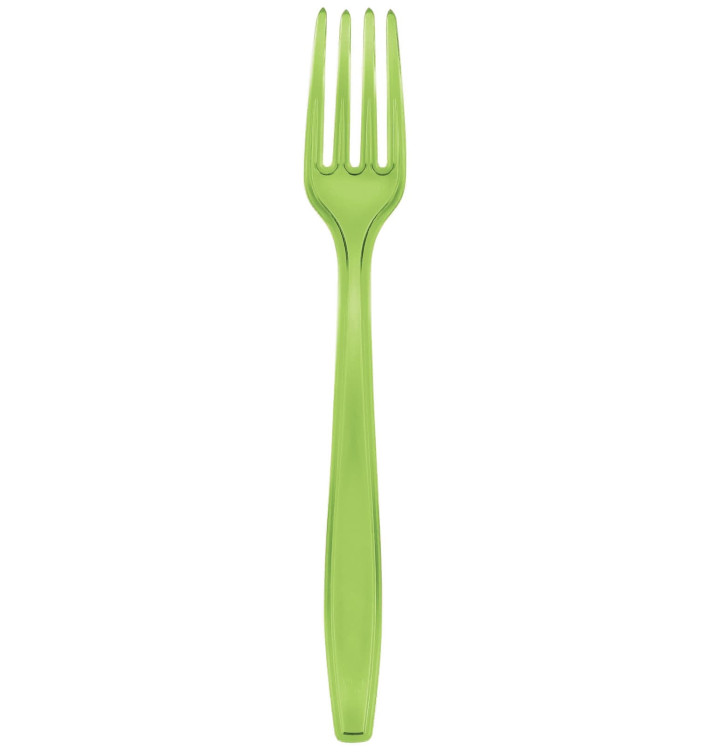 Plastikgabel PS Premium Lindgrün 190mm (50 Stück) Plastikgabel PS Premium Lindgrün 190mm (50 Stück)