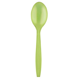 Plastiklöffel PS Premium Lindgrün 190mm (50 Stück)