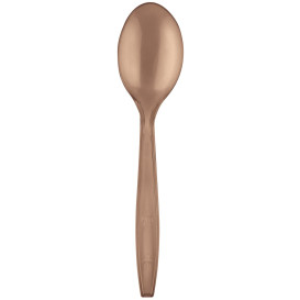 Plastiklöffel PS Premium Braun 190mm (50 Stück)