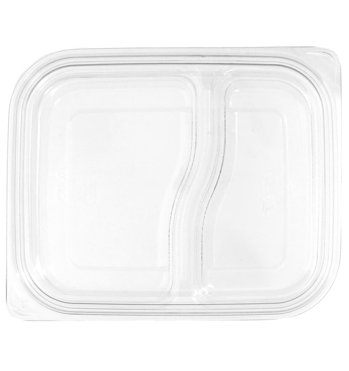 Deckel Flach für Plastikbehälter 18x15cm (450 Stück) Deckel Flach für Plastikbehälter 18x15cm (450 Stück)