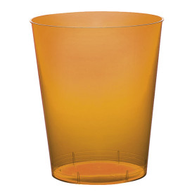 Becher aus Hartplastik Moon Orange Transp. PS 350ml (20 Stück)