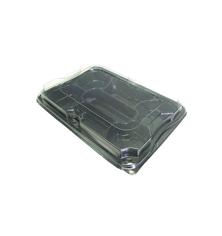 Plastikplatte schwarz 7F mit Deckel 35x24cm (5 Stück) Plastikplatte schwarz 7F mit Deckel 35x24cm (5 Stück)