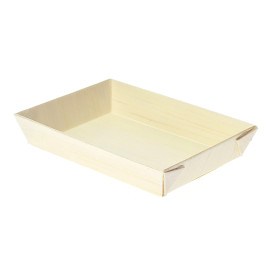 Tablett aus Holz "Mini" 8,5x6x1,5cm (20 Stück)