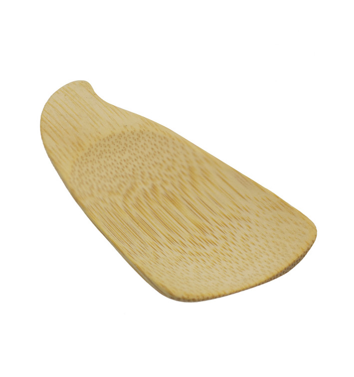 Häppchenlöffel aus Bambus klein 10x4cm (144 Stück) Häppchenlöffel aus Bambus klein 10x4cm (144 Stück)