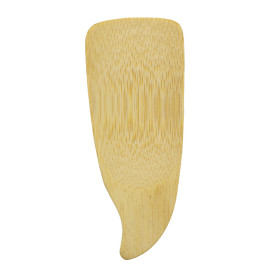 Häppchenlöffel aus Bambus klein 10x4cm (144 Stück)