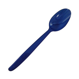 Plastiklöffel PS Blau 155 mm (50 Stück)