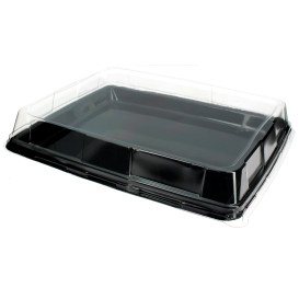 Plastikdeckel Hoch Transparent rechteckig 316x265mm (25 Stück)