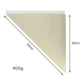 Spitztüten Kraft für Lebensmittel 340mm 400g (1.000 Stück)