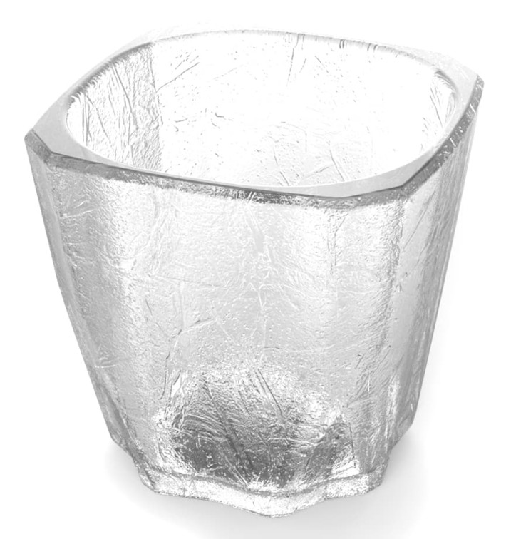 Wiederverwendbares Glas SAN "Cube" 40ml (72 Stück) Wiederverwendbares Glas SAN "Cube" 40ml (72 Stück)