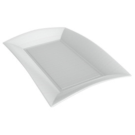 Tablett Zuckerrohr Weiß Nice 280x190mm (50 Stück)