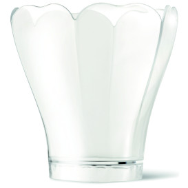 Plastikschüssel PS "Tulipa Lily" Transparent 100ml (40 Stück)