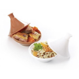 Plastikdeckel PP für Teller "Tajine" Ø7x5,5cm (50 Stück)
