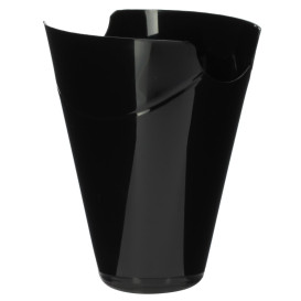 Plastikbehälter "Click-Clack" PP Schwarz 80ml (400 Stück)